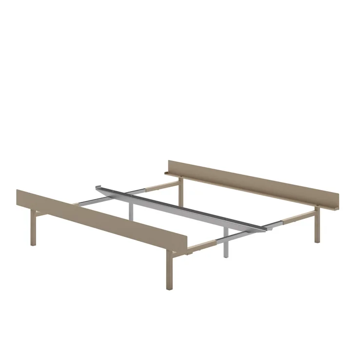 Moebe - Bed, 90 - 180 cm, H 39 cm / zand