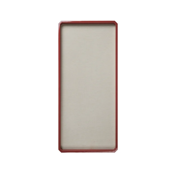 Ferm Living - Nova Prikbord, 45 x 100 cm, picante red