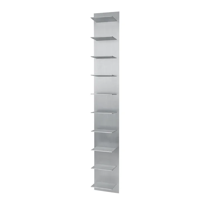 Ferm Living - Lager Tall Wandplank, 25 x 170 cm, aluminium