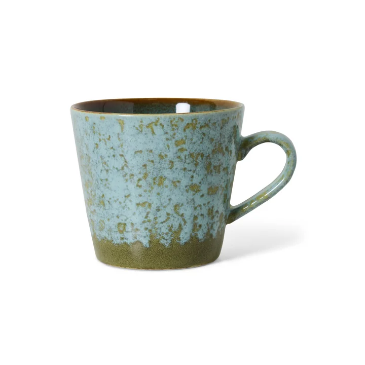 HKliving - 70's cappuccinokop, 300 ml, verdigris