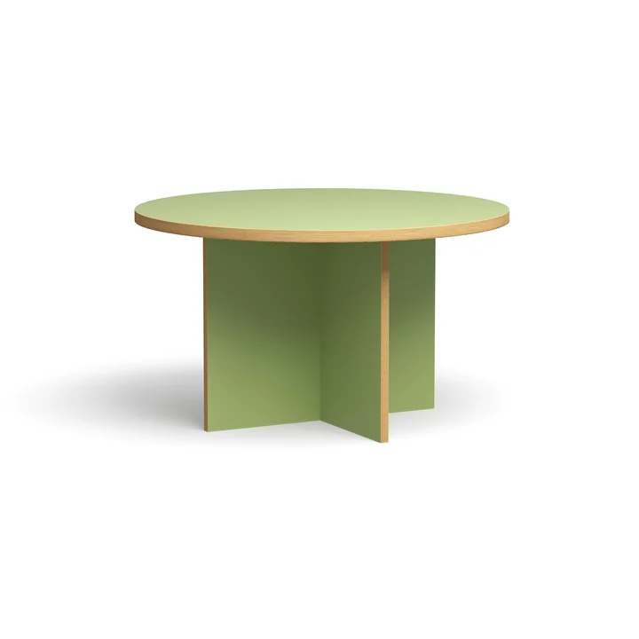 HKliving - Eettafel, Ø 130 cm, pistache