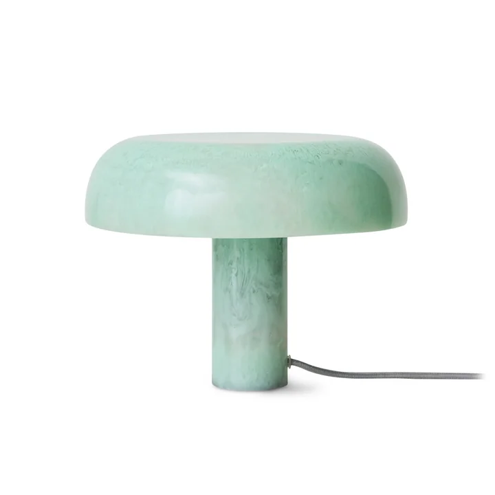HKliving - Mushroom Tafellamp, klein, mint