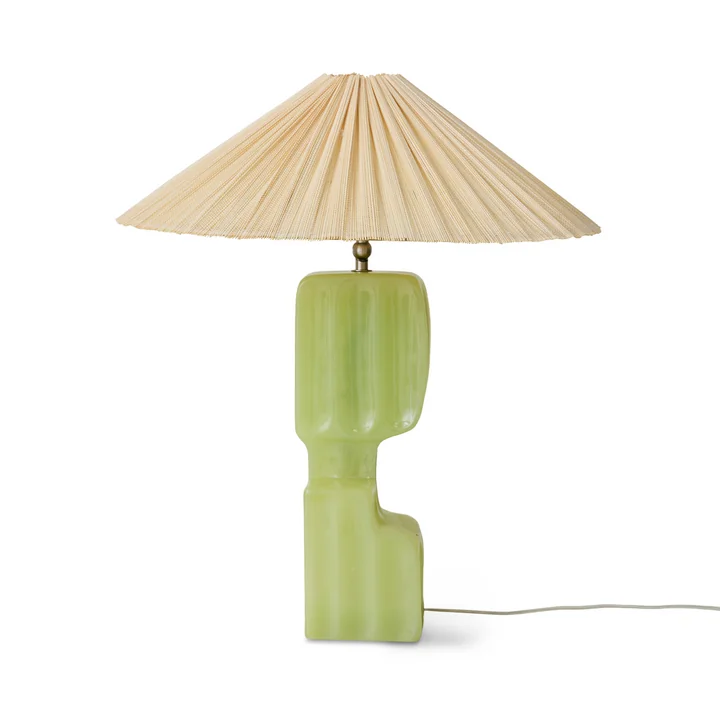 HKliving - Column Voet tafellamp, lime