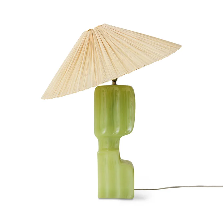 HKliving - Column Voet tafellamp, lime
