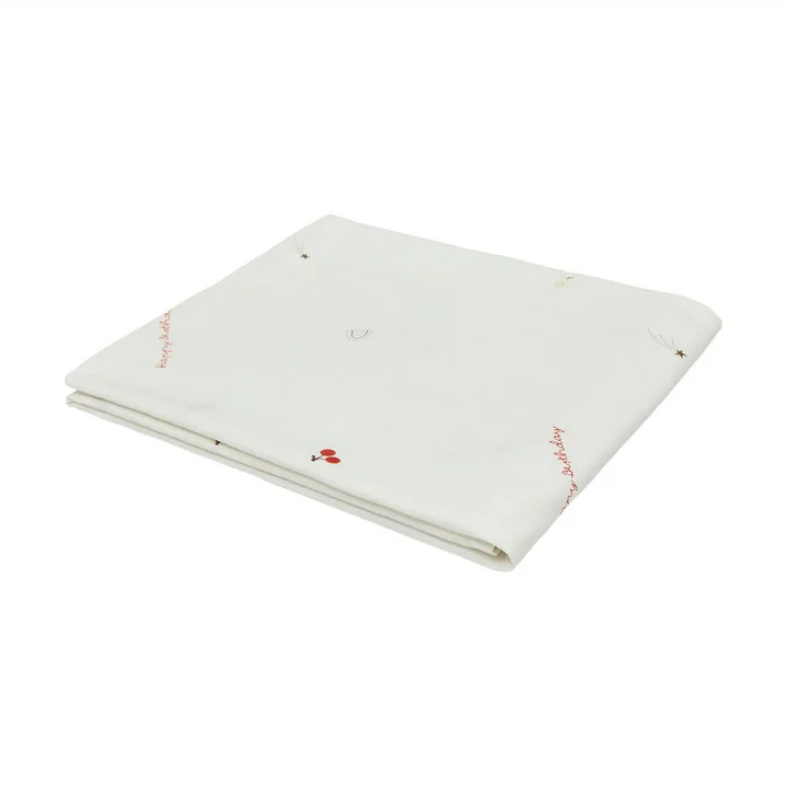 OYOY - Verjaardagstafelkleed, Ø 160 cm, off-white