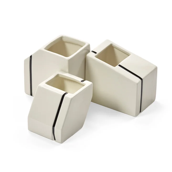 Serax - Silos vaas, mini, wit (set van 3)