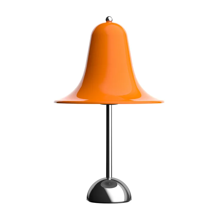 Verpan - Pantop tafellamp, Ø 23 cm, levendig oranje