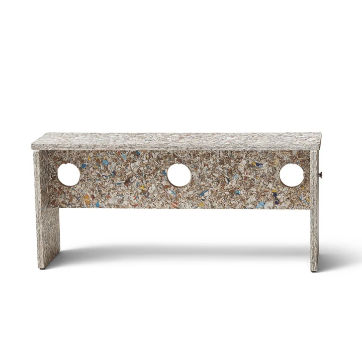 Form & Refine - Remake bank, 95 cm, grijs