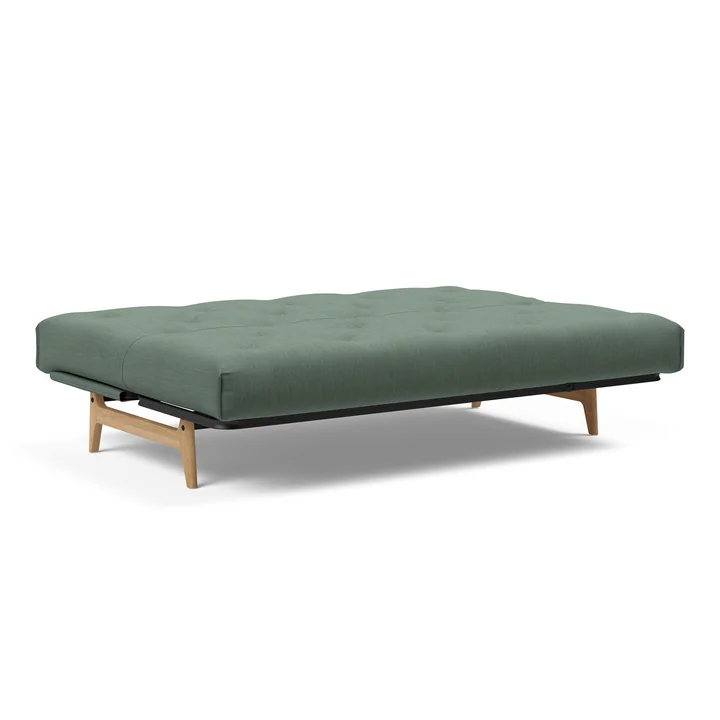 Innovation Living - Aslak 140 slaapbank, 200 x 81 cm, groen (518 Elegance Green )