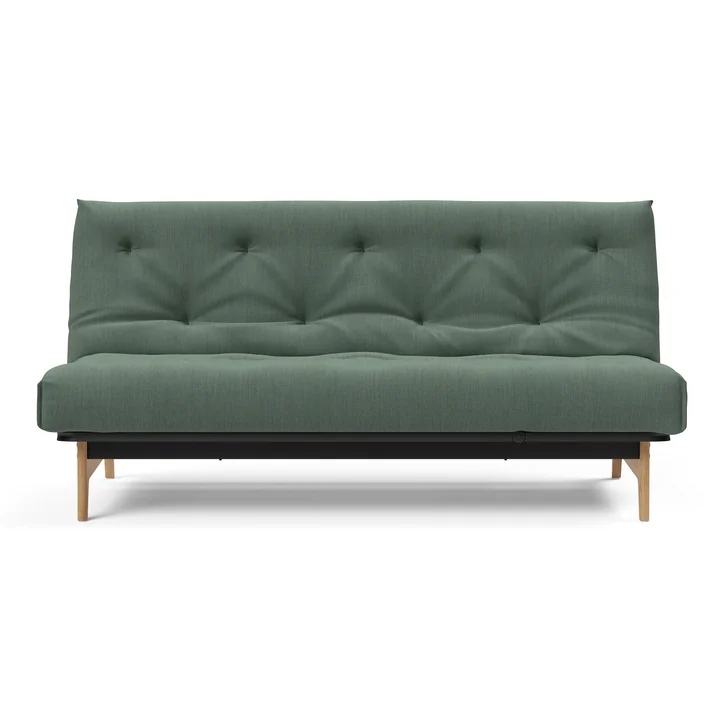 Innovation Living - Aslak 140 slaapbank, 200 x 81 cm, groen (518 Elegance Green )