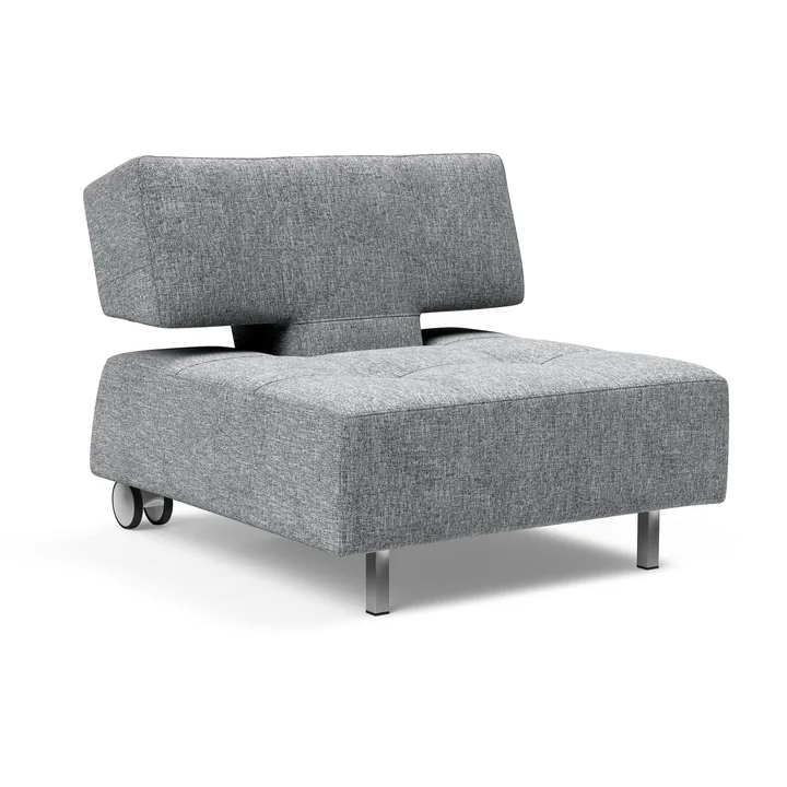 Innovation Living - Long Horn Deluxe Excess Fauteuil, grijs (565 Twist Granite)