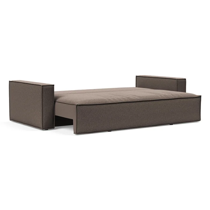 Innovation Living - Newilla slaapbank, 246 x 110 cm, taupe (530 Bouclé Off )