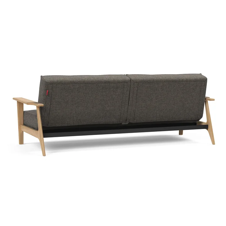 Innovation Living - Splitback Frej slaapbank, 234 x 90 cm, donkergrijs (216 Flashtex )