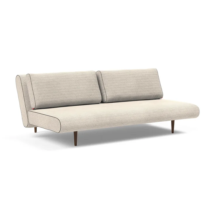 Innovation Living - Unfurl Lounger slaapbank, 200 x 121 cm, ivoor (594 Corduroy )
