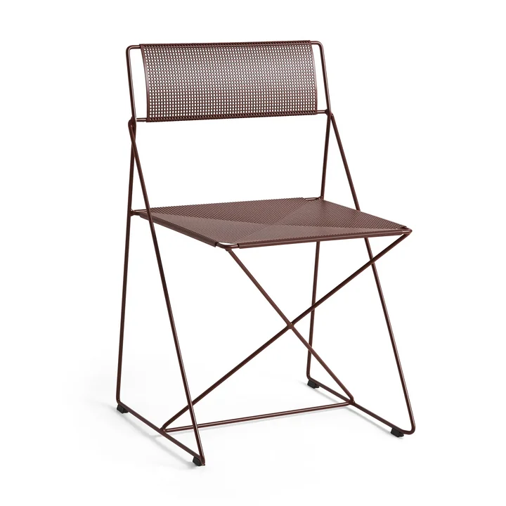 HAY - X-Line Stoel, Buiten, IJzerrood, AF243-E679