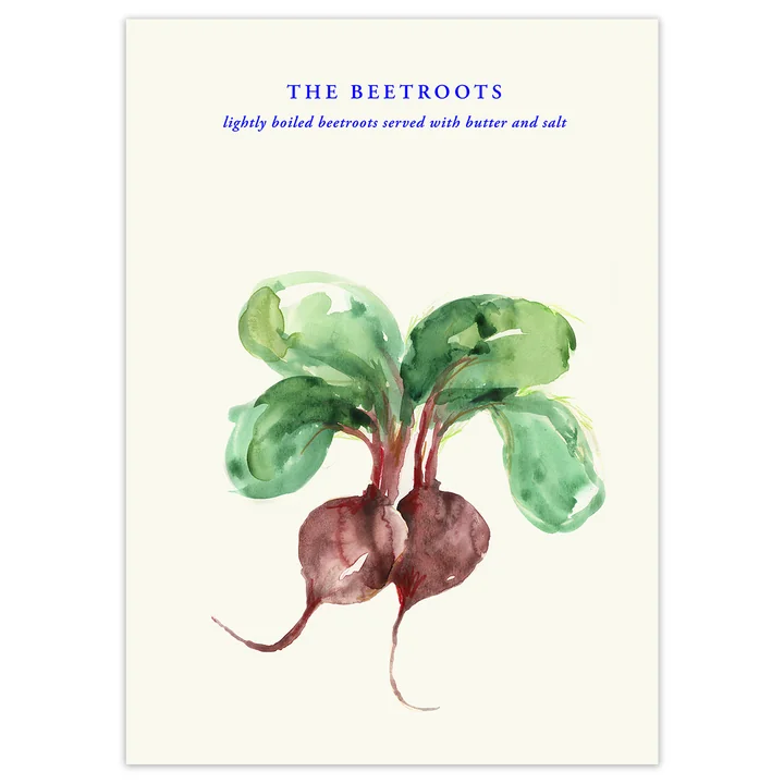 Paper Collective - The Beetroots Poster, 100 x 140 cm