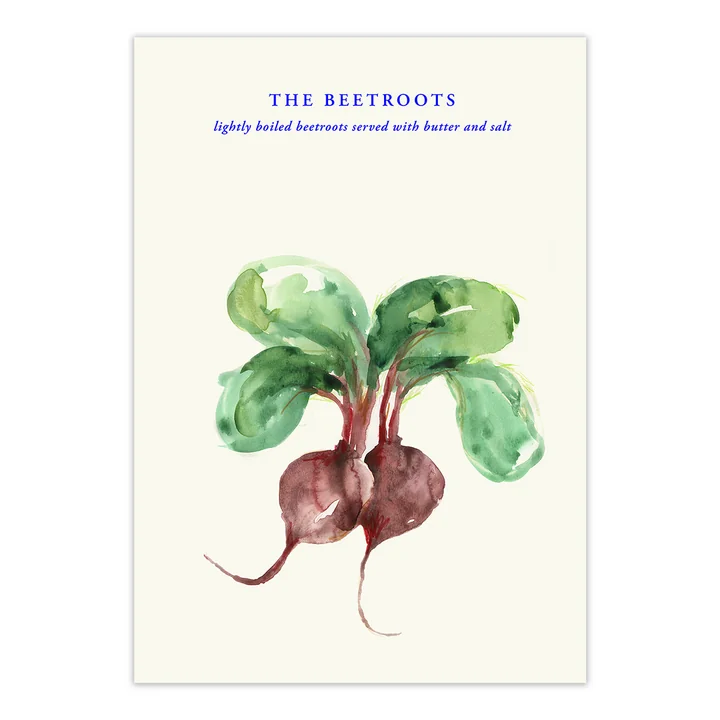 Paper Collective - The Beetroots Poster, 70 x 100 cm