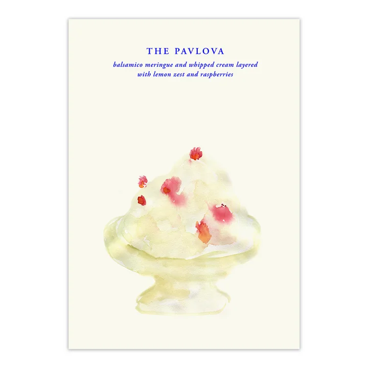 Paper Collective - The Pavlova Poster, 70 x 100 cm