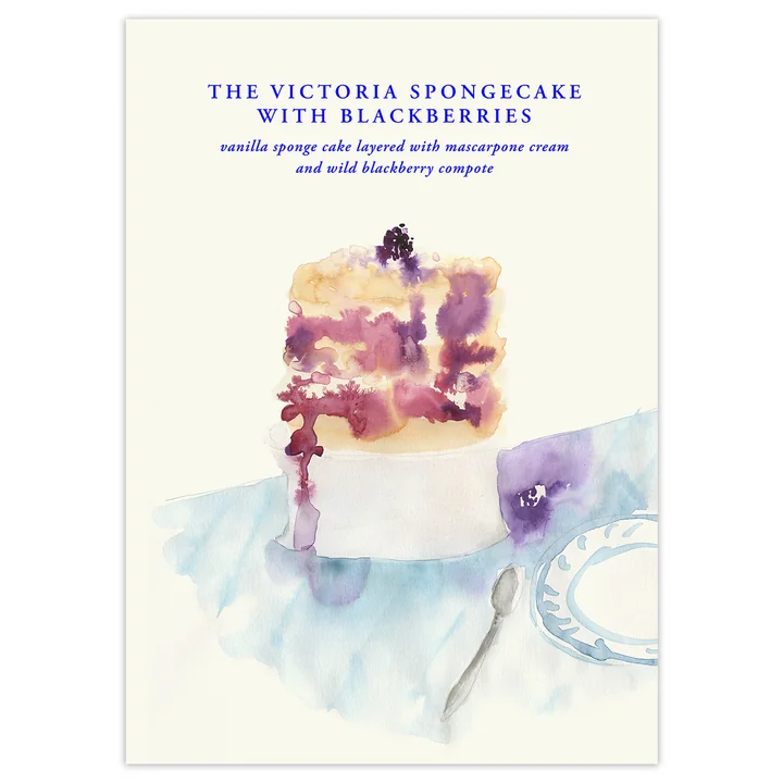 Paper Collective - The Victoria Spongecake Poster, 100 x 140 cm