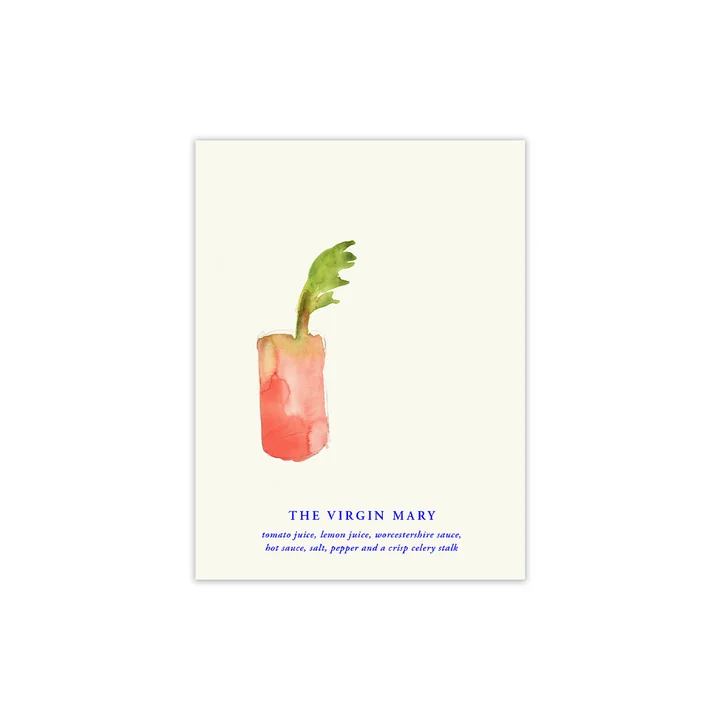 Paper Collective - The Virgin Mary Poster, 30 x 40 cm