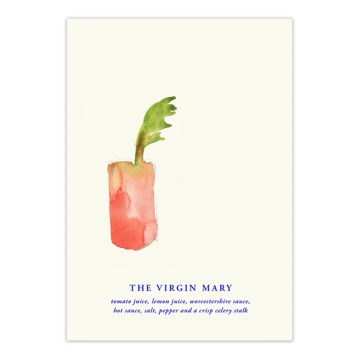 Paper Collective - The Virgin Mary Poster, 70 x 100 cm