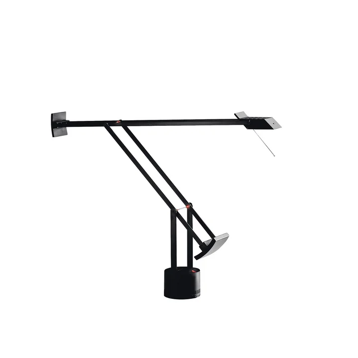 Tizio 35 bureaulamp, zwart van Artemide