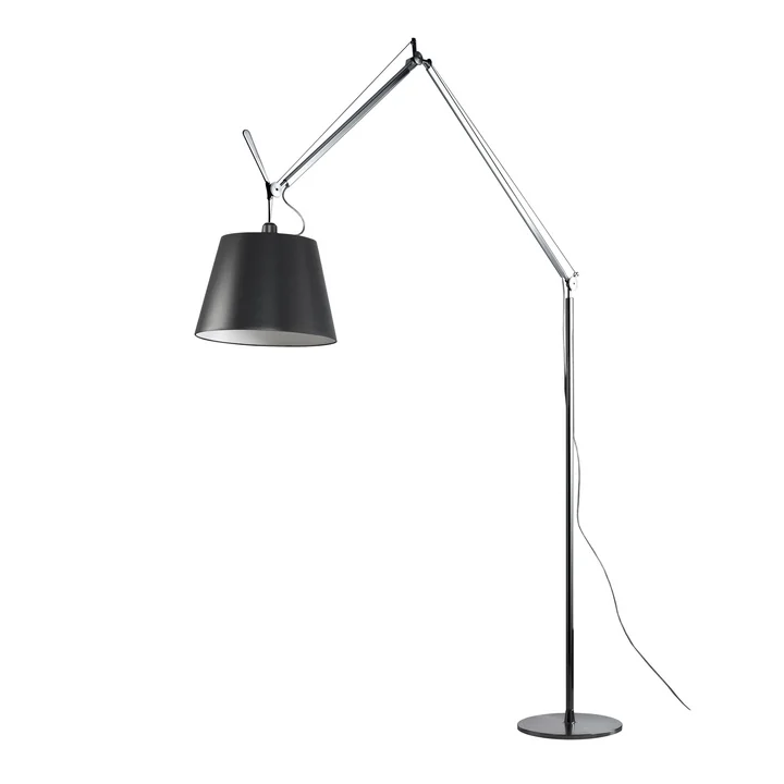 Artemide - Tolomeo Mega vloerlamp met dimmer, Ø 32 cm, zwart