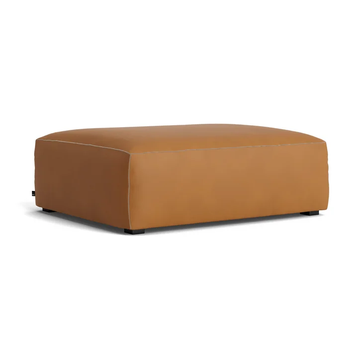 HAY - Mags Soft Ottoman S02 (S), cognac (Sense) / naden: beige