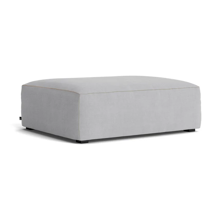 HAY - Mags Soft Ottoman S02 (S), lichtgrijs ( Linara 443) / naden: beige