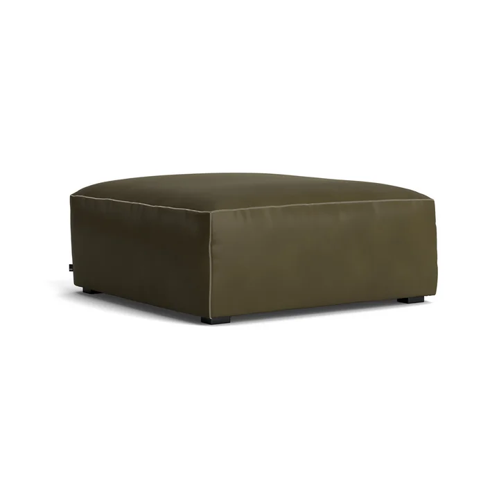 HAY - Mags Soft Ottoman S01 (XS), forest (Sense) / naden: beige