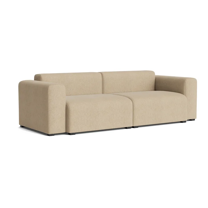 HAY - Mags Sofa 2,5-zits met lage armleuning, combinatie 1, zand ( Turf )