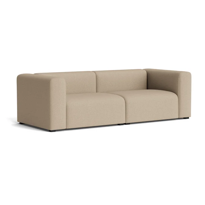 HAY - Mags Sofa 2,5-zits, combinatie 1, warm grijs (Maglia)