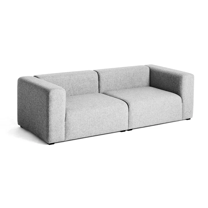 HAY - Mags Sofa 2,5-zits, combinatie 1, lichtgrijs ( Hallingdal 130)