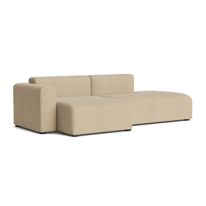 HAY - Mags Sofa 2,5 zits met lage armleuning links, combinatie 3, zand ( Turf )