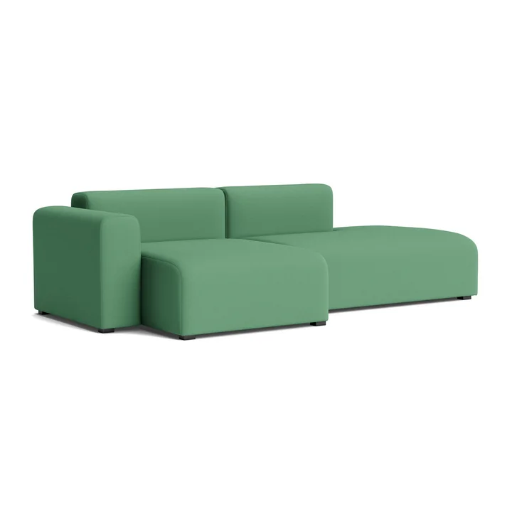 HAY - Mags Sofa 2,5 zits met lage armleuning links, combinatie 3, groen ( Steelcut 3 932)