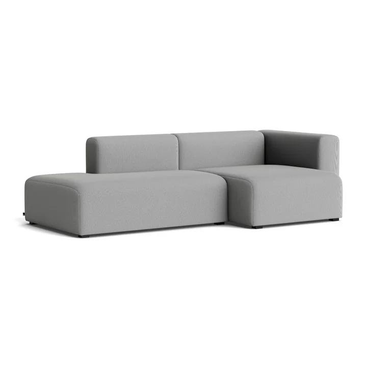 HAY - Mags Sofa 2,5 zits, combinatie 3, armsteun rechts / grijs ( Steelcut Trio 133)