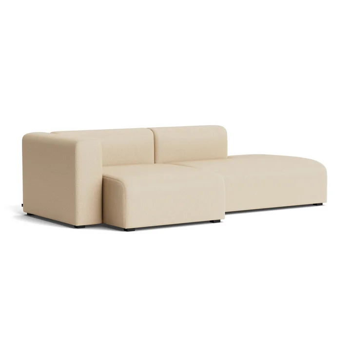 HAY - Mags Sofa 2,5 zits, combinatie 3, armsteun links / beige ( Hallingdal 220)