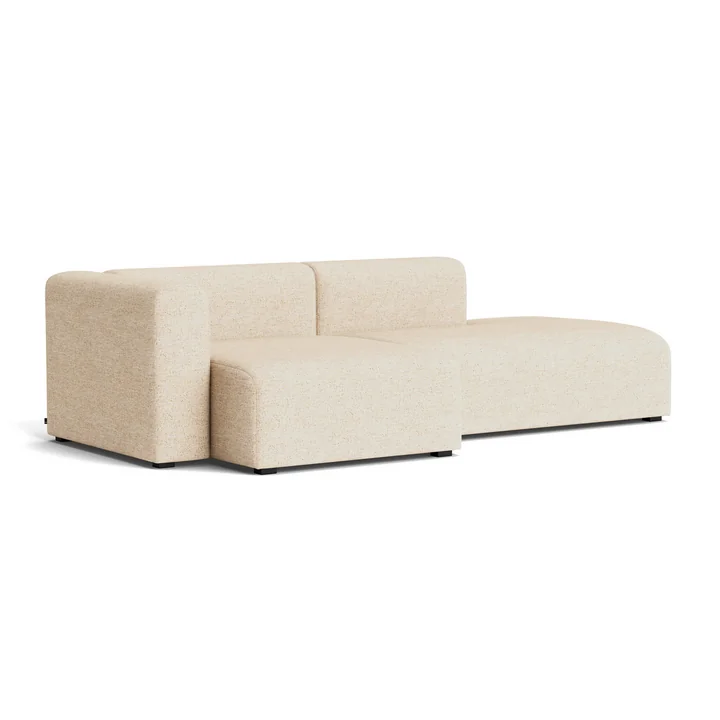 HAY - Mags Sofa 2,5 zits, combinatie 3, armsteun links / beige ( Bolgheri LGG60)
