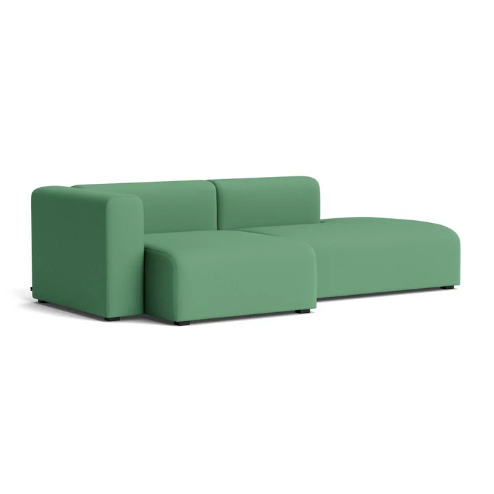 HAY - Mags Sofa 2,5 zits, combinatie 3, armsteun links / groen ( Steelcut 3 932)