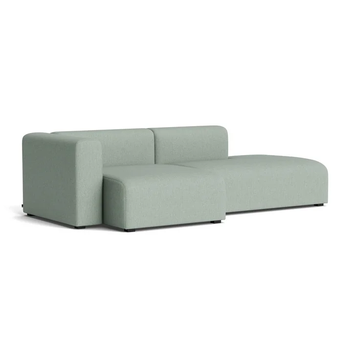 HAY - Mags Sofa 2,5 zits, combinatie 3, armsteun links / lichtgroen ( Metaphor 023)