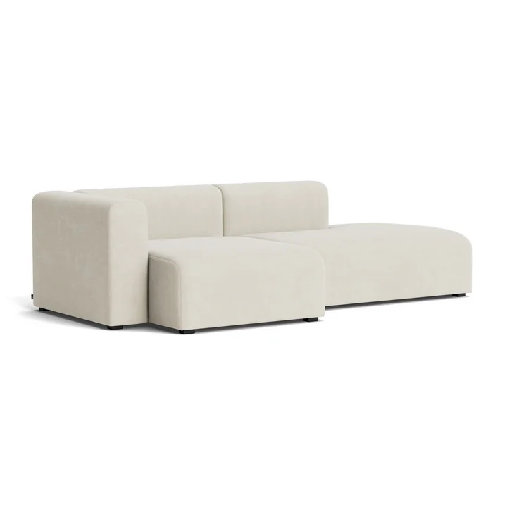 HAY - Mags Sofa 2,5 zits, combinatie 3, armleuning links / crème ( Linara 440)