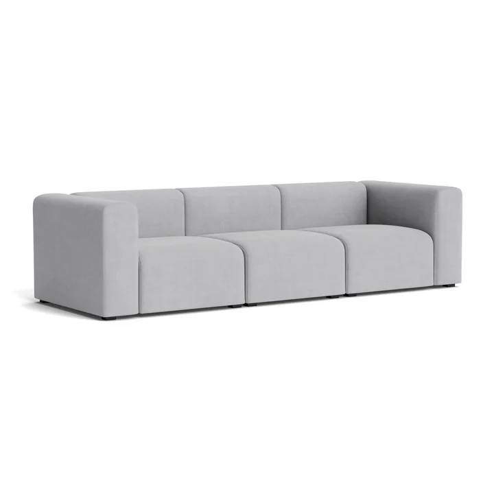 HAY - Mags Sofa 3-zits, combinatie 1, lichtgrijs ( Linara 443)
