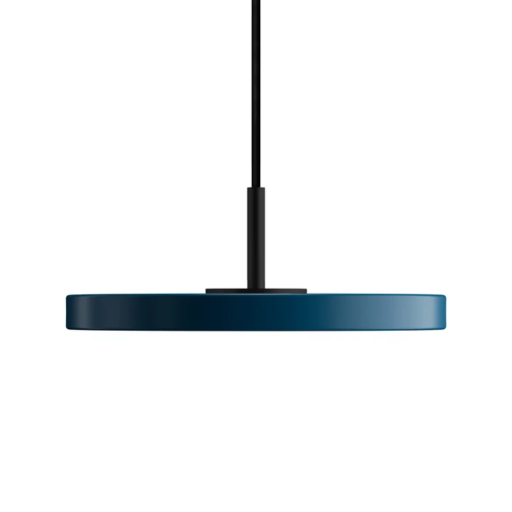 Umage - Asteria Micro LED hanglamp V2, zwart / petrolblauw