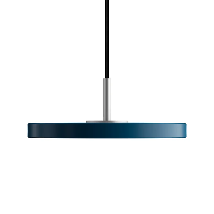 Umage - Asteria Micro LED hanglamp V2, staal / petrolblauw