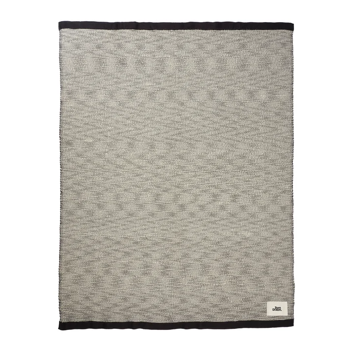 Tom Dixon - Draaddeken, 140 x 180 cm, zwart/wit