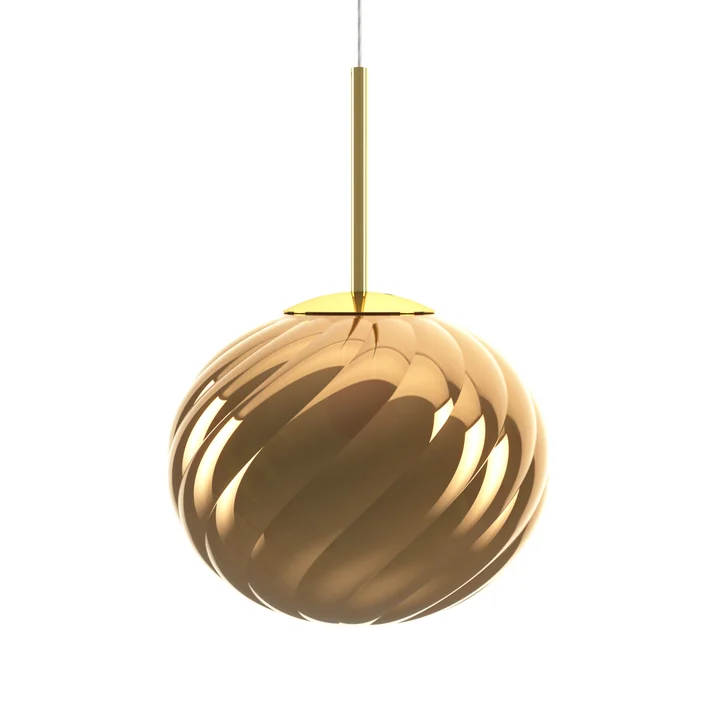 Tom Dixon - Whirl hanglamp, Ø 30 cm, goud