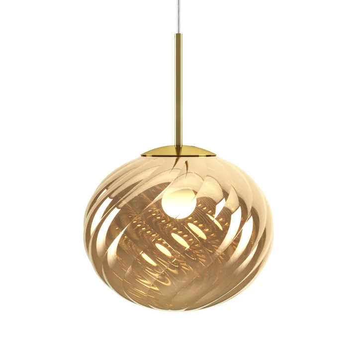 Tom Dixon - Whirl hanglamp, Ø 30 cm, goud