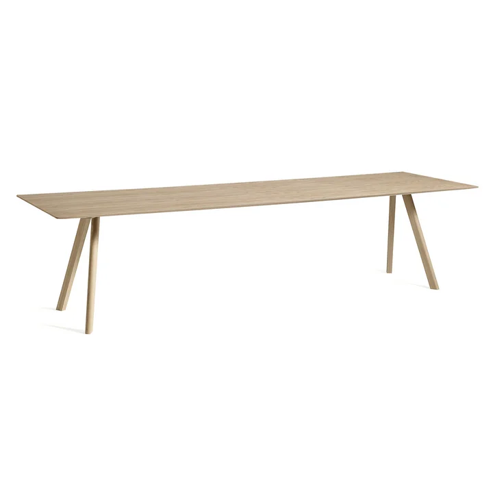 HAY - Copenhague CPH30 2. 0 Eettafel 300 x 90 cm, gelakt eiken / eiken fineer