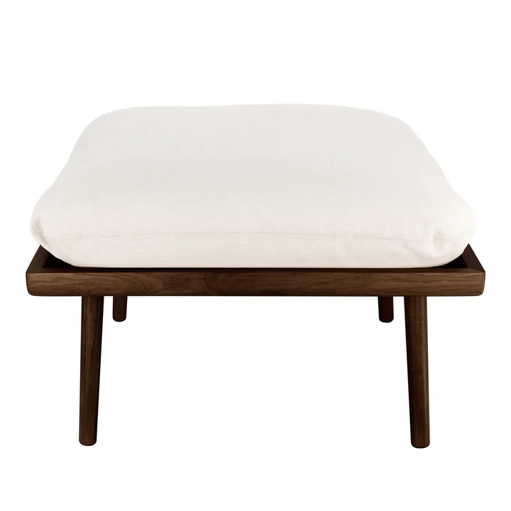 Umage - Lounge Around Shuffle Poef, donker eiken / wit zand