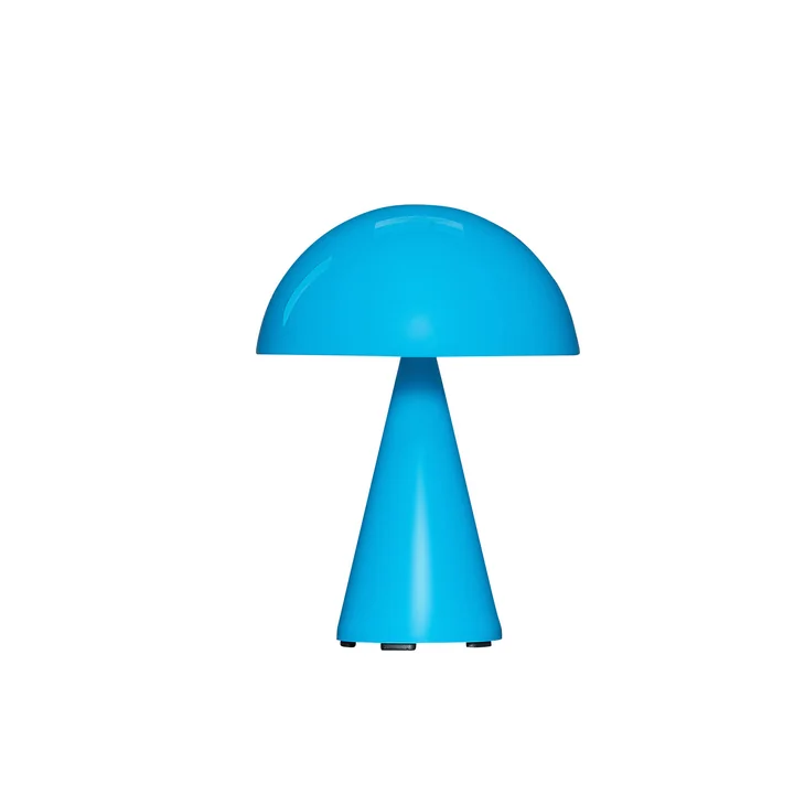 Hübsch Interior - Mush oplaadbare tafellamp, mini, blauw